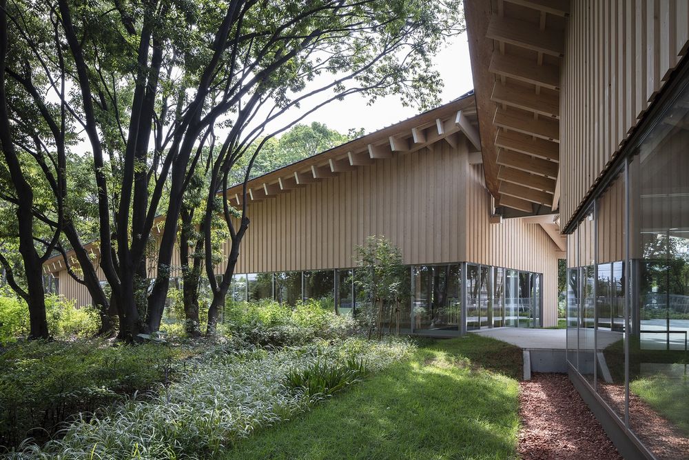 日本KANEKA Wellness Center | 环保科技与自然融合的健康空间