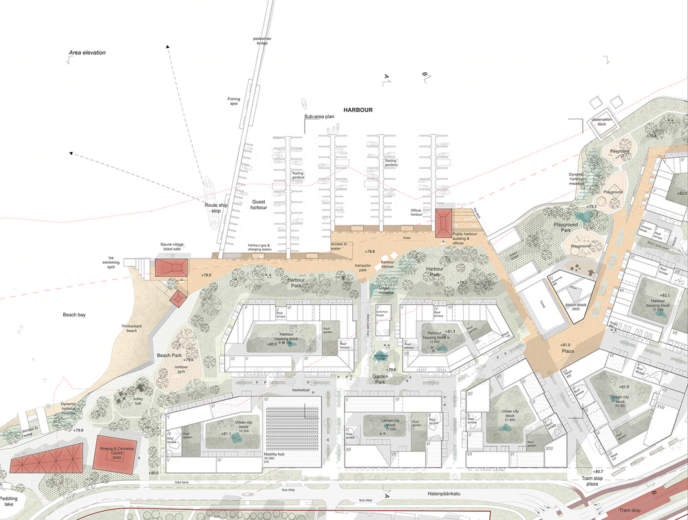 芬兰坦佩雷 Viinikanlahti 新区总体规划 | 工业区变市中心
