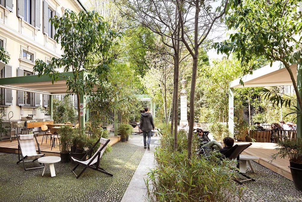 米兰博瓦拉宫的“Elle Decor at work”展览 | 现代工作空间的新诠释