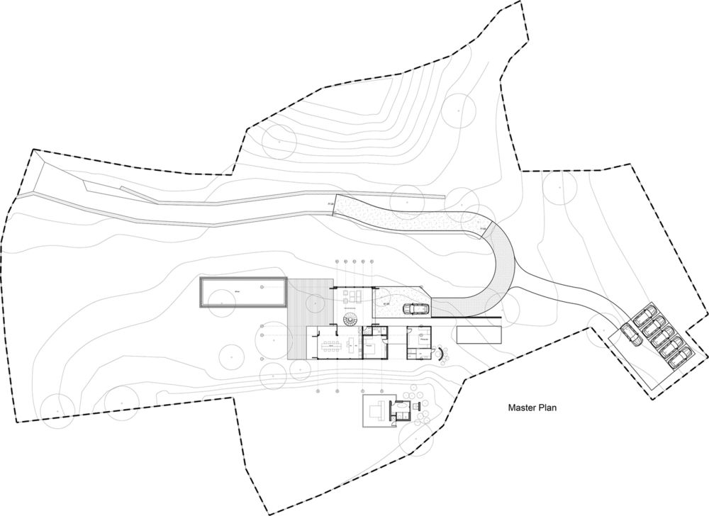 Quinn Hill 营地 | 和谐自然的乡村改建