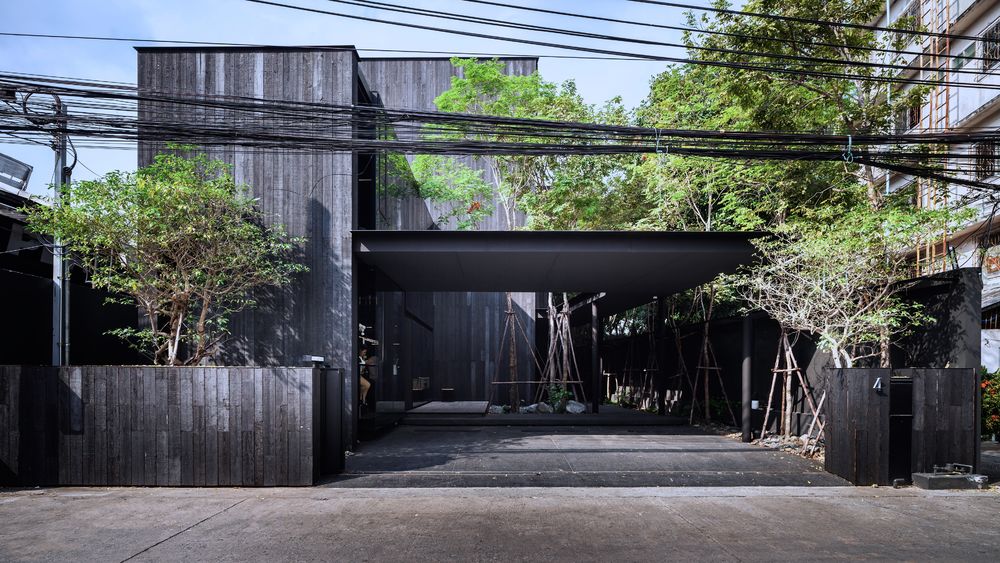 曼谷 IDIN Architects 办公室——绿色创意空间