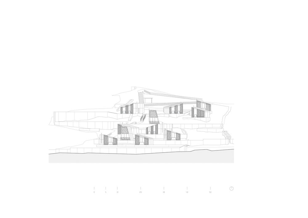葡萄牙 Alvarenga 森林中的模块化小屋群