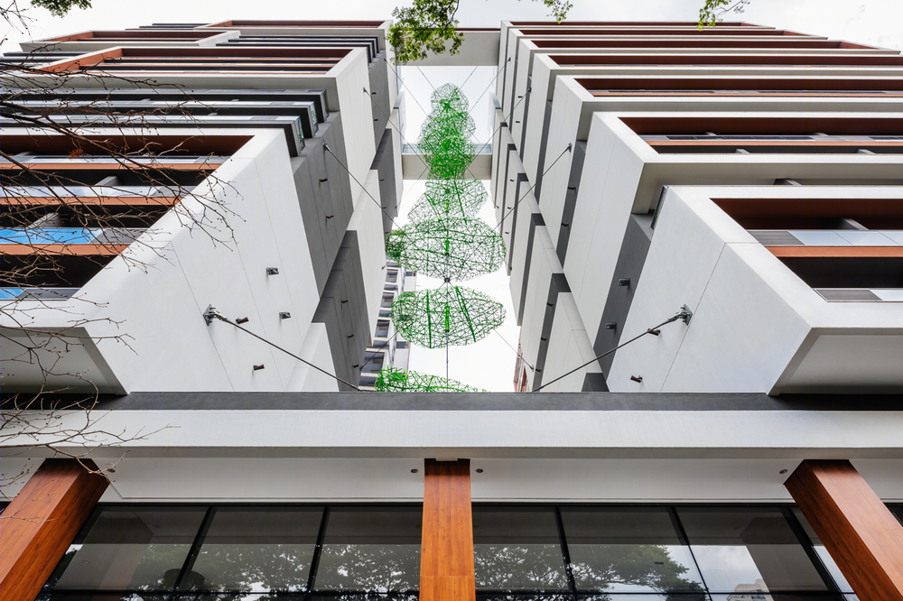 Habitarte 住宅区 | 盒子式设计，打造无遮挡视野