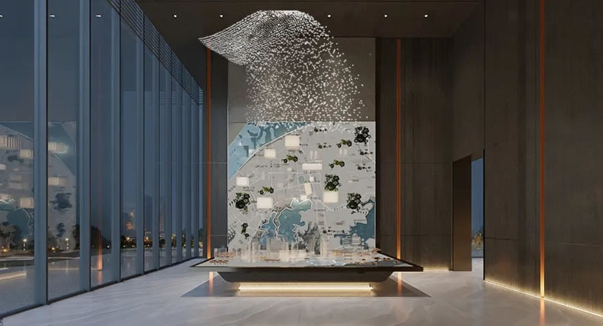 武汉东湖金茂府新示范区 | 纵横之间，高铁文化的诗意表达