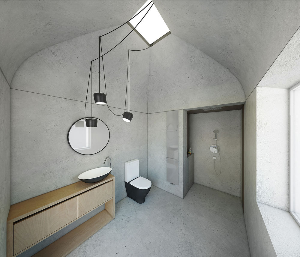 融合历史元素的现代住宅设计——捷克 Prague 的 Vaulting House