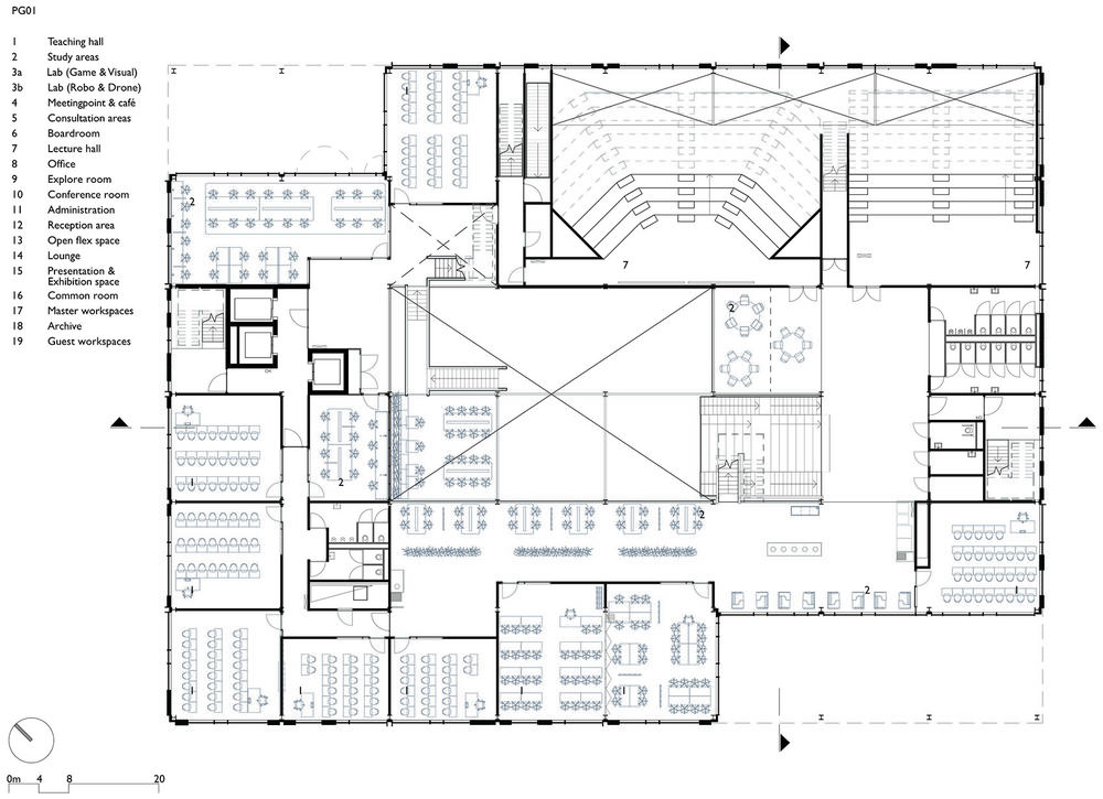 阿姆斯特丹大学LAB42大楼 | 可持续、可循环与高效利用的建筑典范