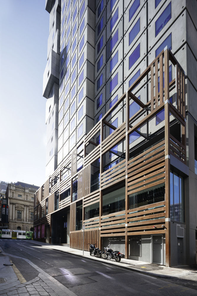 墨尔本 Scape Swanston 学生公寓，舱体植入打造多元化生活区