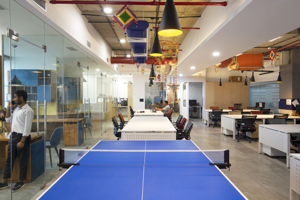 B18 Office, Gurugram | 简约工业风格的舒适办公空间