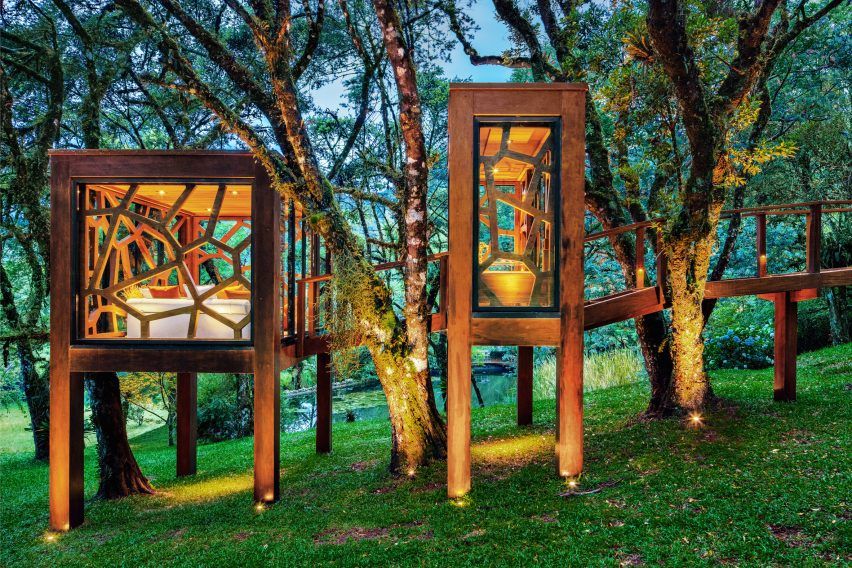巴西 Tree House | 悬浮于森林的梦幻之家