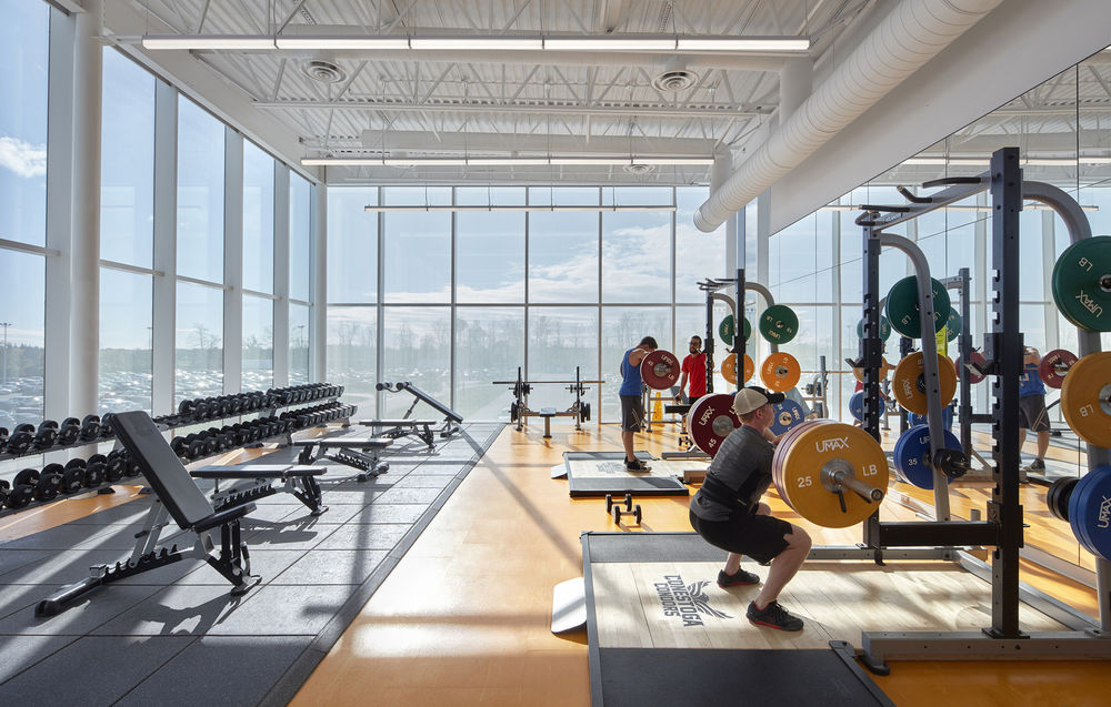 翻新校园活力中心，加拿大 Kitchener Conestoga College Student Recreation Centre