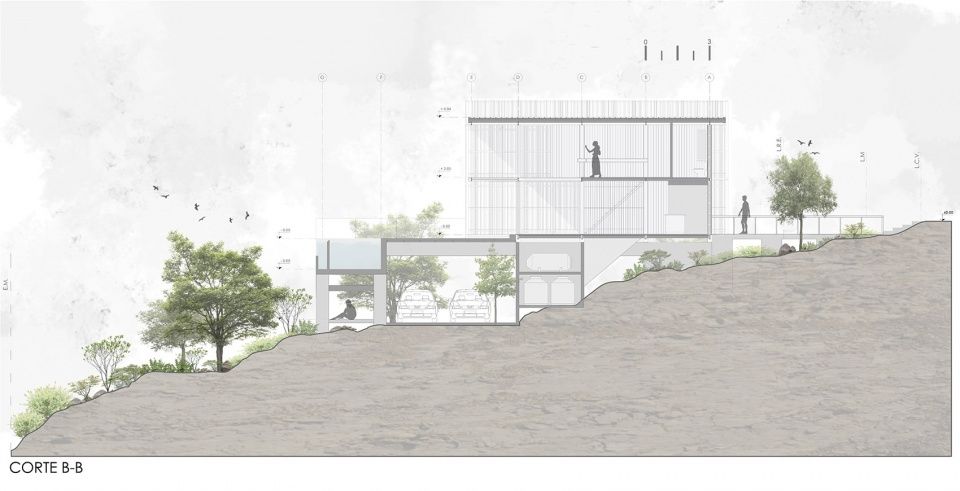 西班牙 Siquiman 周末住宅 | 绿色可持续的现代洞穴之家