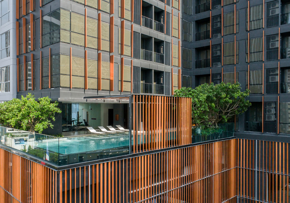 曼谷城市生活新地标——The Line Ratchathewi 公寓建筑