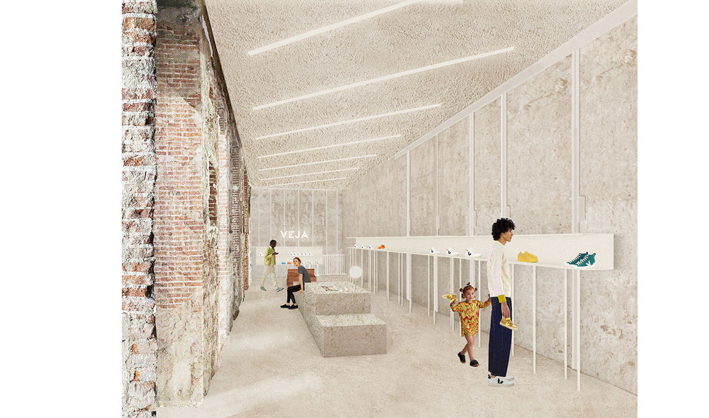 Veja鞋店，马德里 / Plantea Estudio