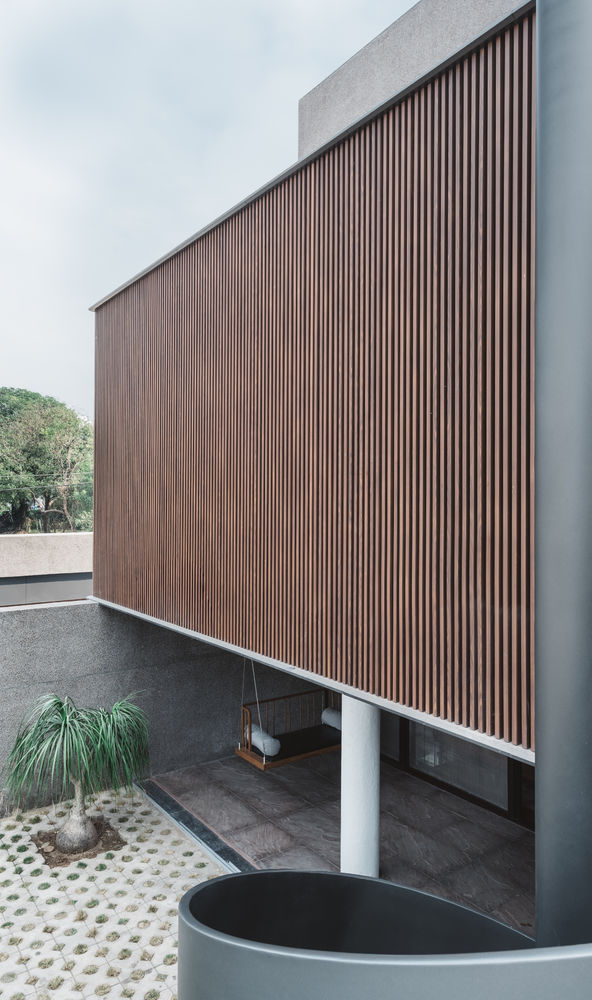 乡村别墅的现代演绎——Sarpanch House