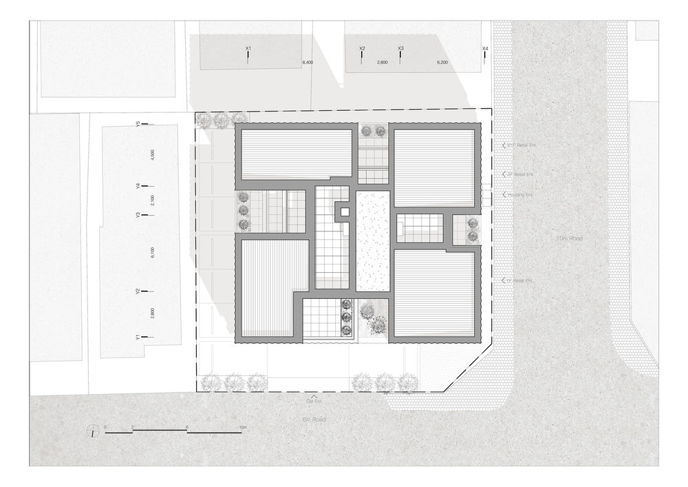 WAVE (dot wave) 混合使用建筑｜SOSU ARCHITECTS