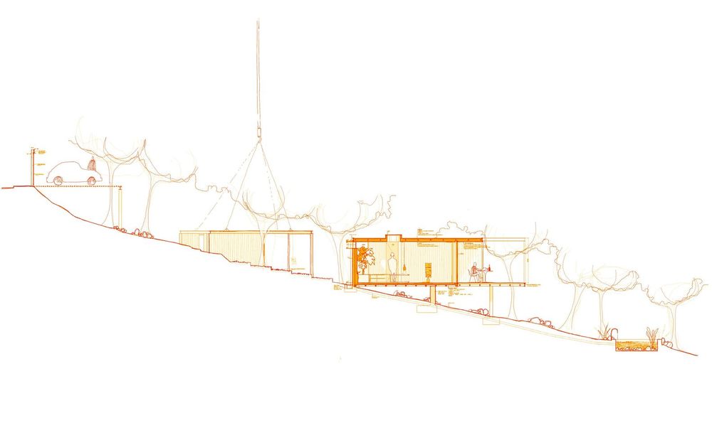 Fresnos House | 西班牙马德里的绿色山丘仙境