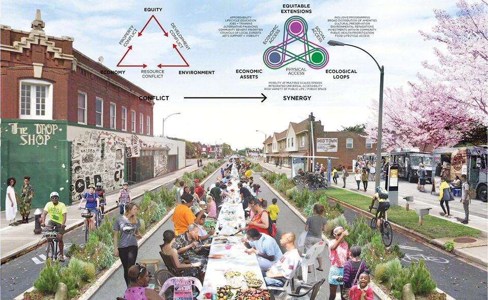 圣路易斯绿道规划 | 连接城市断裂带的生态经济方案