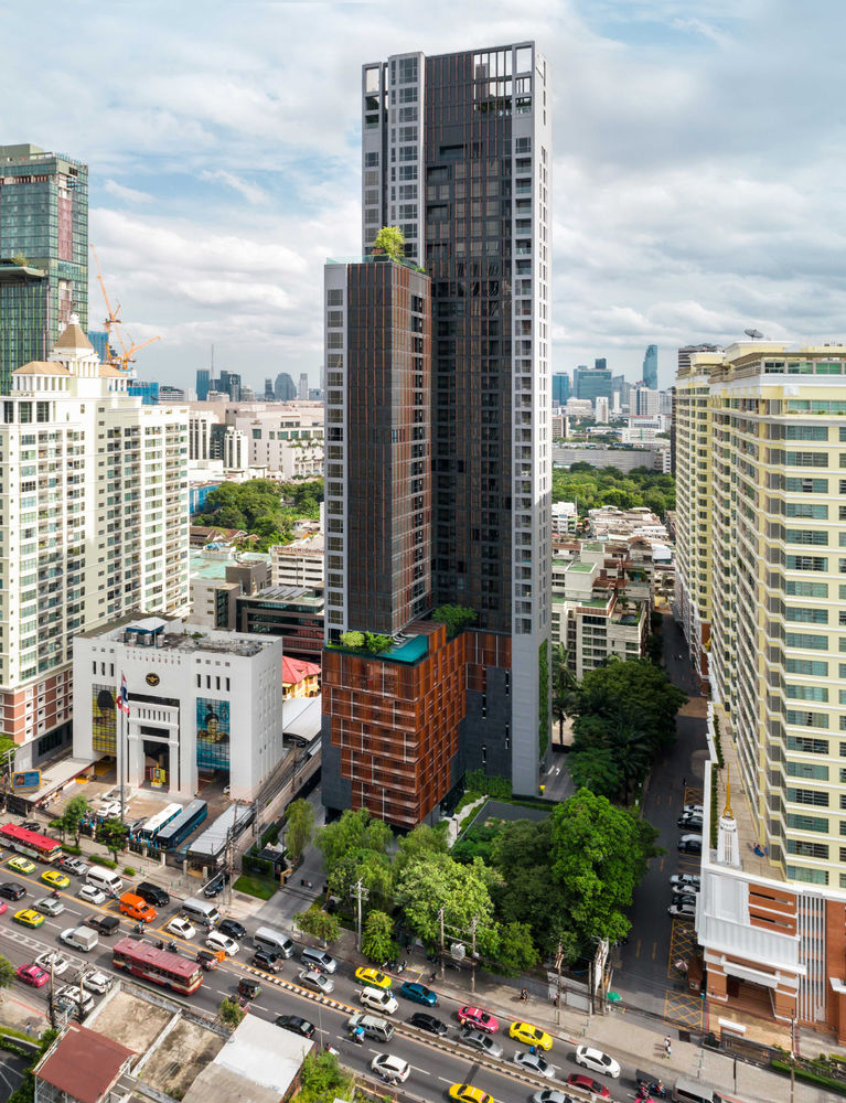 曼谷城市生活新地标——The Line Ratchathewi 公寓建筑