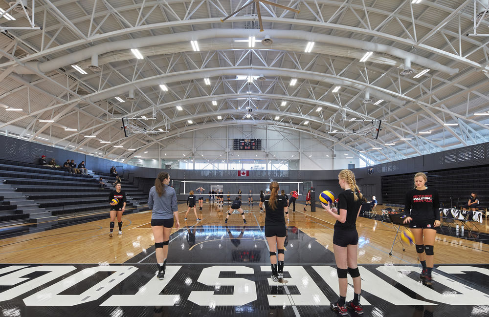 翻新校园活力中心，加拿大 Kitchener Conestoga College Student Recreation Centre
