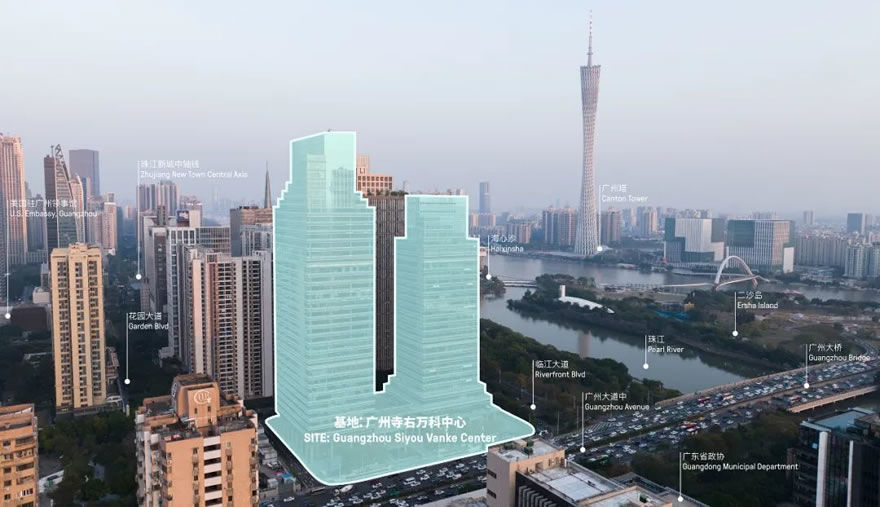 广州寺右万科中心 | 龙舟文化与现代设计的完美融合