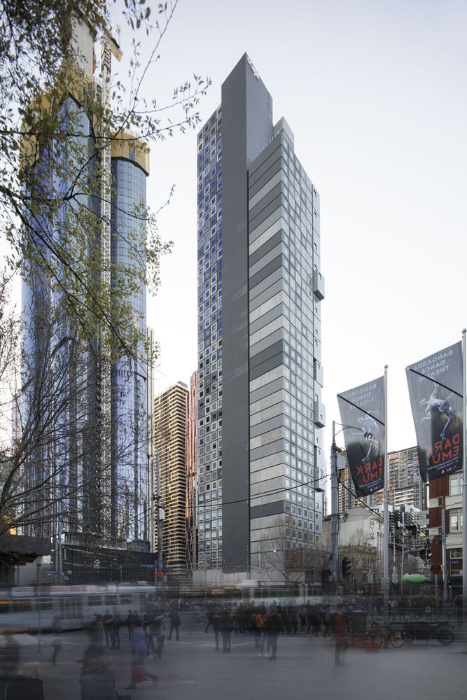 墨尔本 Scape Swanston 学生公寓，舱体植入打造多元化生活区