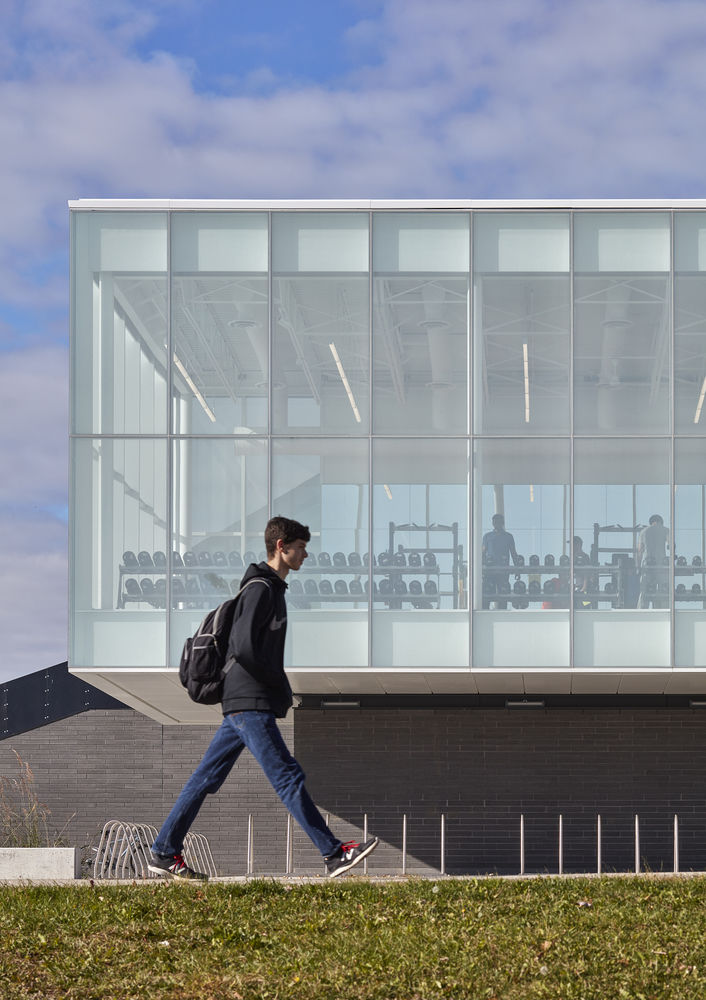 翻新校园活力中心，加拿大 Kitchener Conestoga College Student Recreation Centre