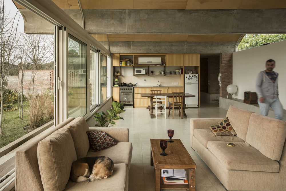 Rodney House | 混凝土与砖墙的有机结合