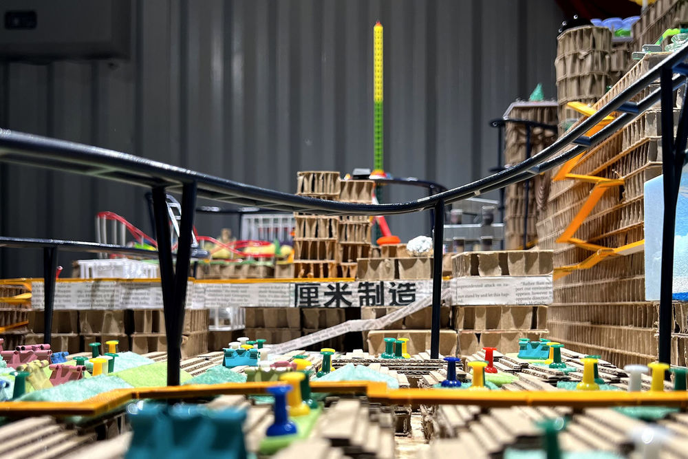 第五立面交响曲-第九届深双南头古城分展场艺术装置 / 厘米制造