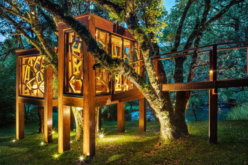 巴西 Tree House | 悬浮于森林的梦幻之家