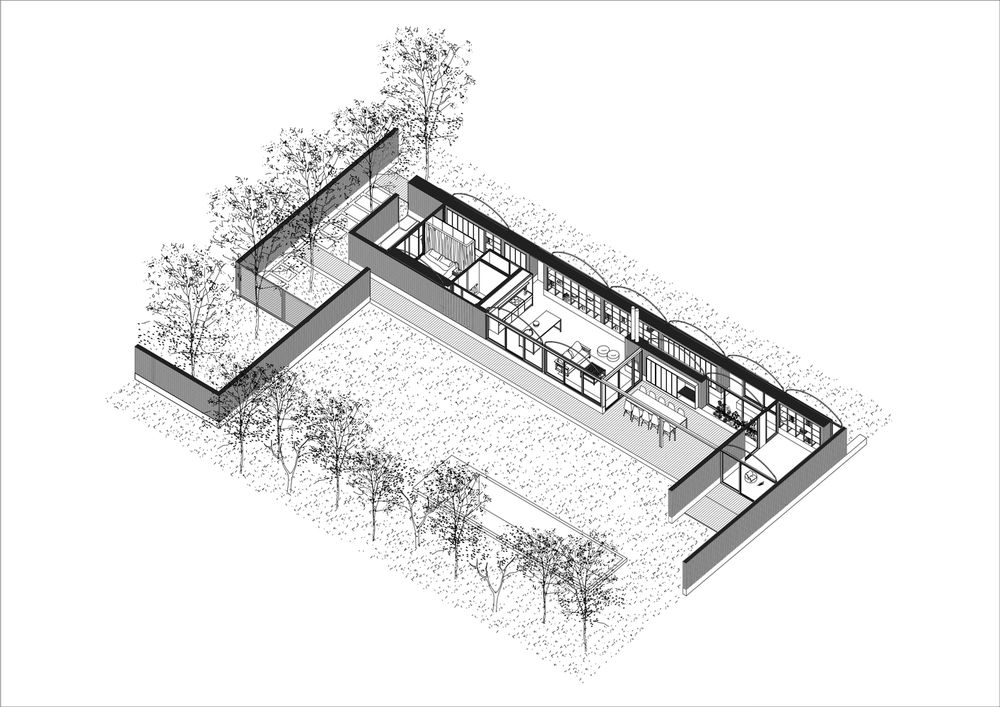 Rodney House | 混凝土与砖墙的有机结合