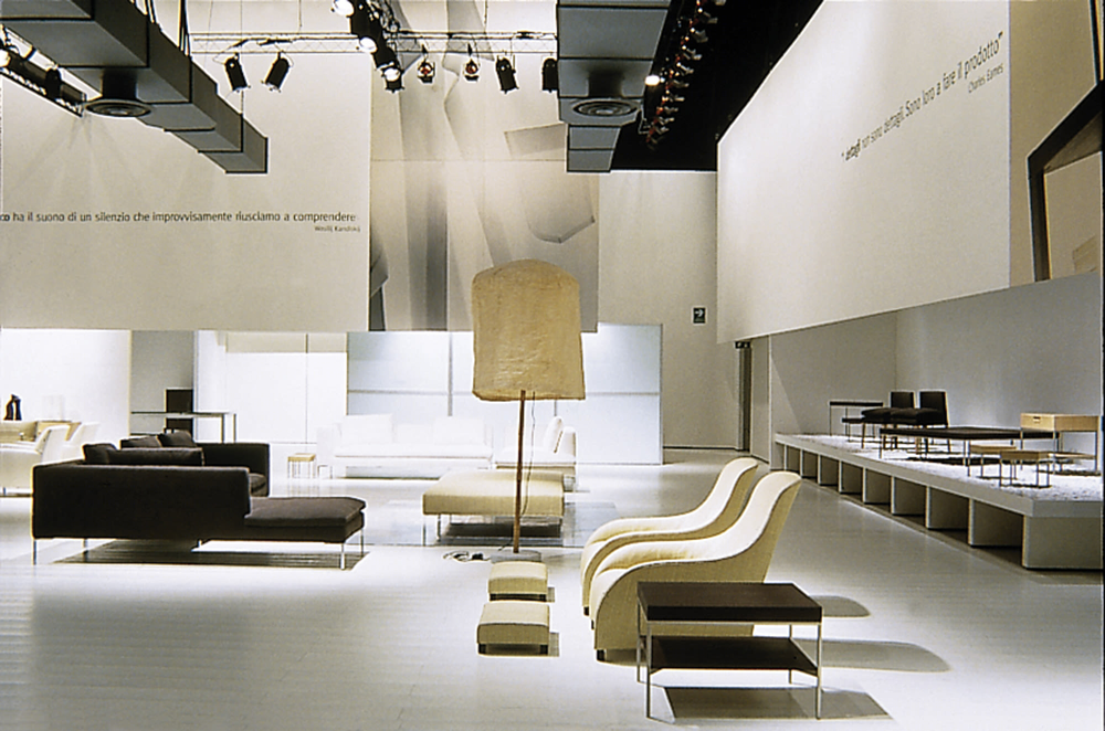 B-B ITALIA SALONE MILAN ANTONIO CITTERIO DESIGN