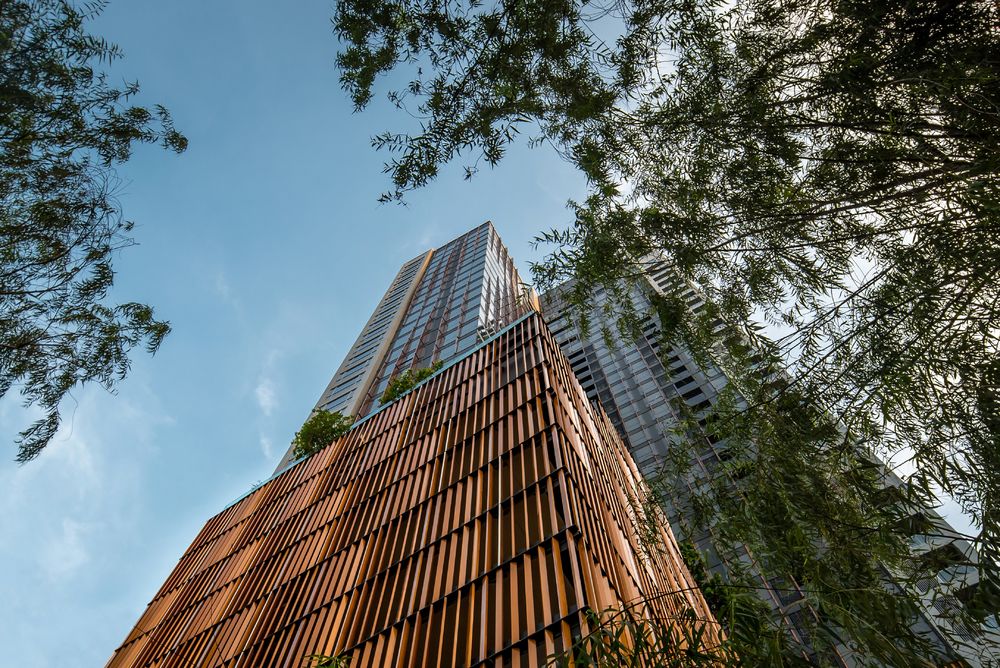 曼谷城市生活新地标——The Line Ratchathewi 公寓建筑