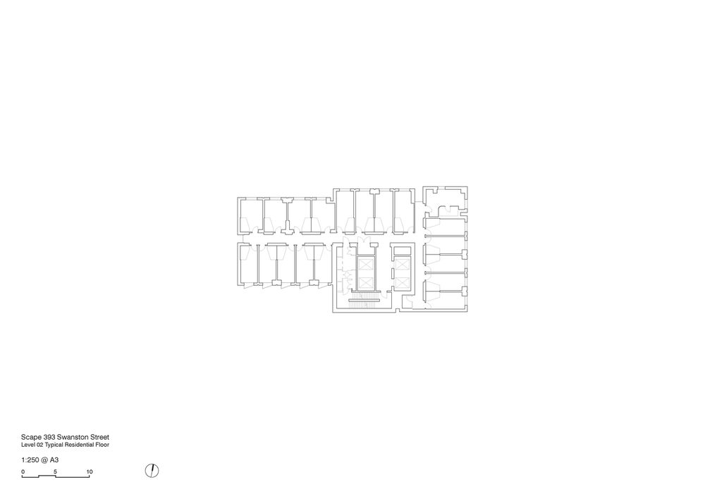 墨尔本 Scape Swanston 学生公寓，舱体植入打造多元化生活区