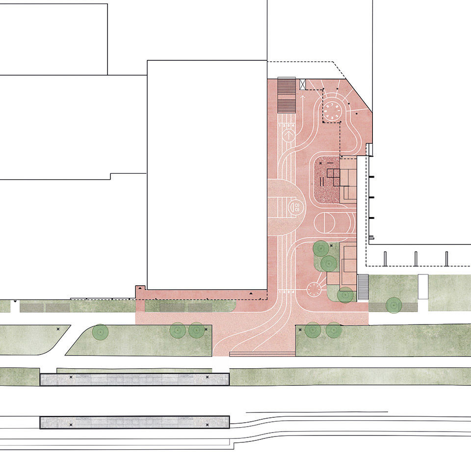 Gigantium城市空间，丹麦 / JAJA Architects