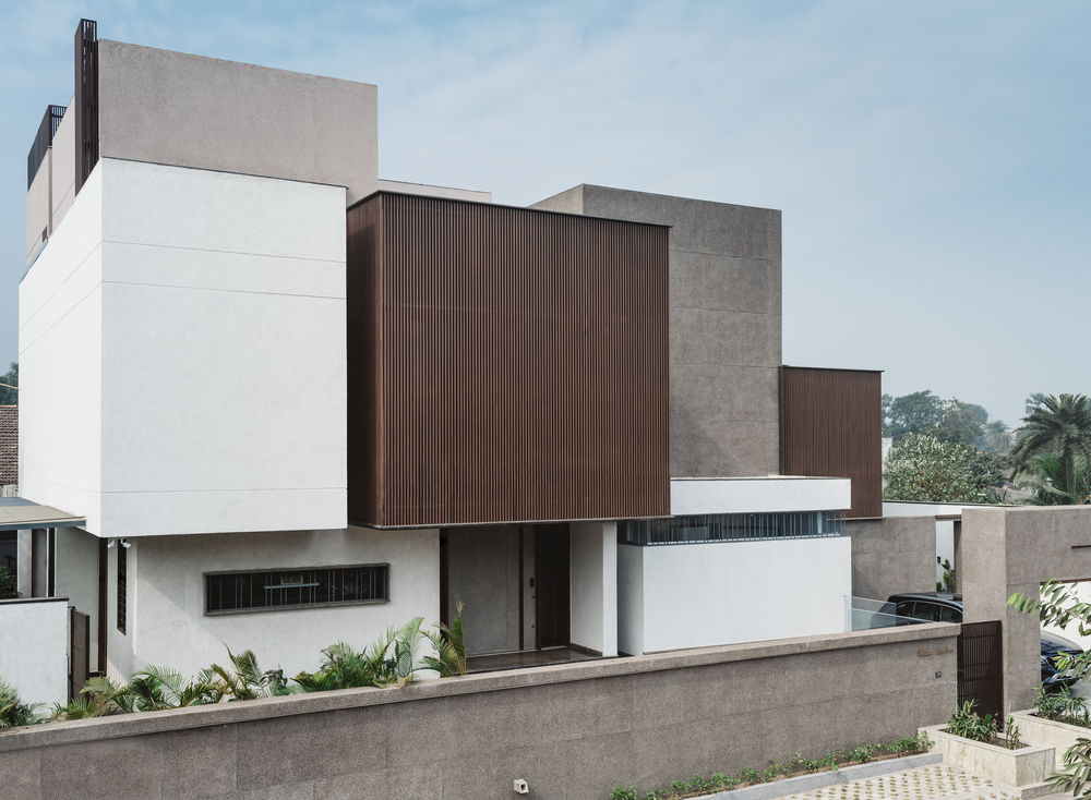 乡村别墅的现代演绎——Sarpanch House
