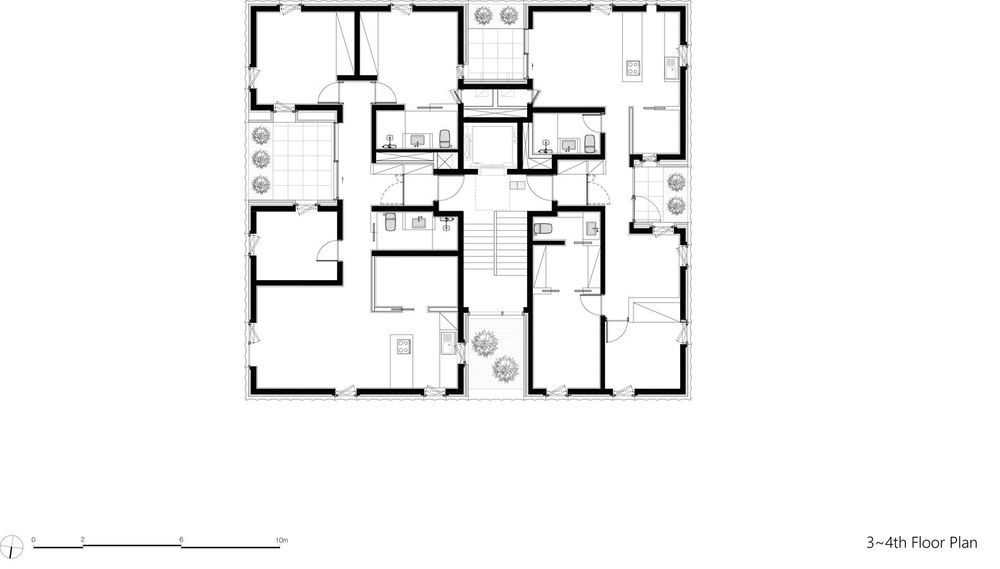 WAVE (dot wave) 混合使用建筑｜SOSU ARCHITECTS