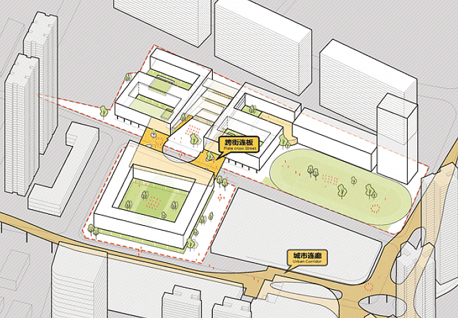 温暖的校园点亮城市 | 连廊到底是“实用主义”还是“形式主义”