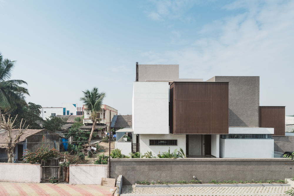 乡村别墅的现代演绎——Sarpanch House