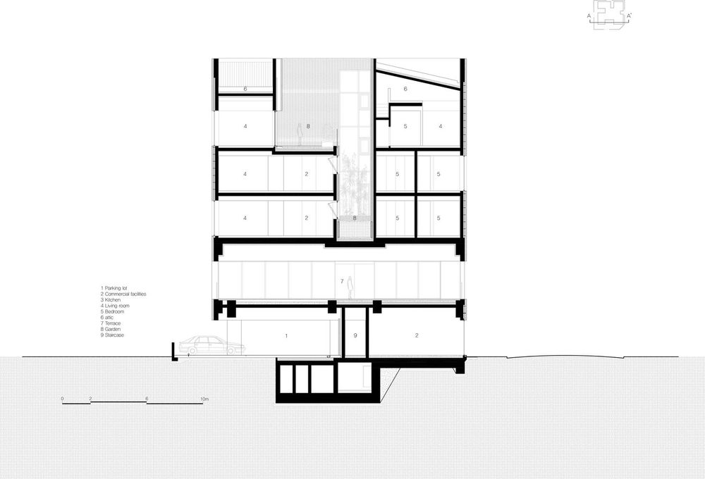 WAVE (dot wave) 混合使用建筑｜SOSU ARCHITECTS
