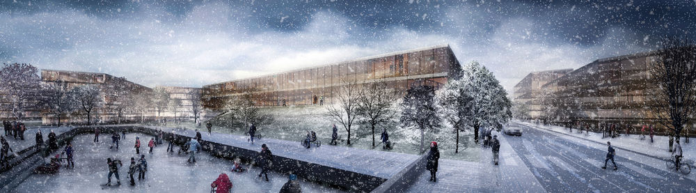 布诺未来建筑设计 | 火车站、大学与孵化器一体化发展