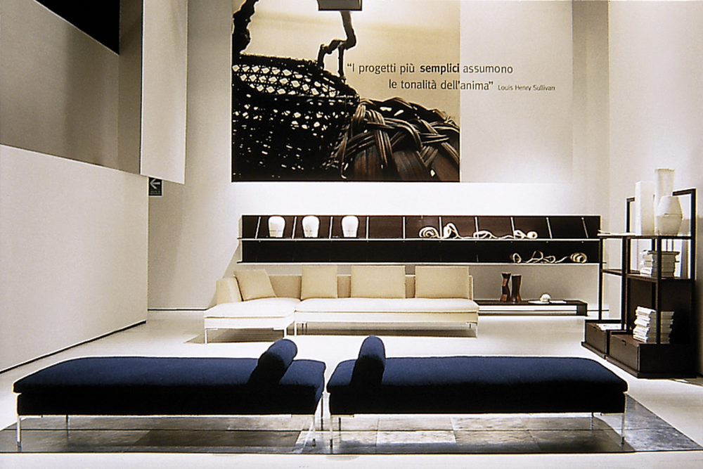 B-B ITALIA SALONE MILAN ANTONIO CITTERIO DESIGN