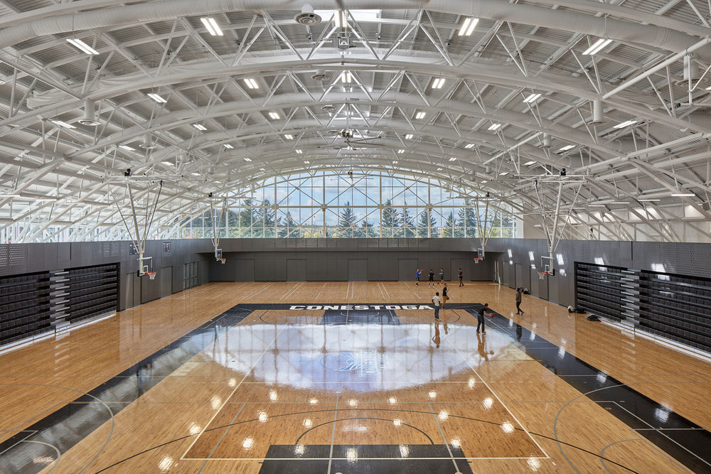 翻新校园活力中心，加拿大 Kitchener Conestoga College Student Recreation Centre
