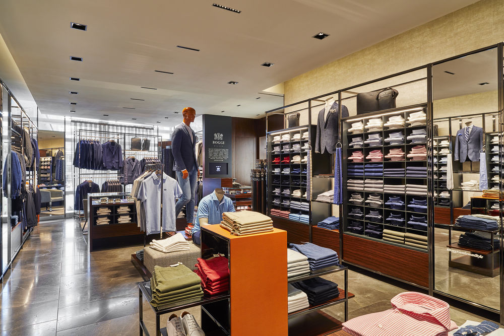 米兰经典时尚品牌 Boggi Milano 亚洲门店设计