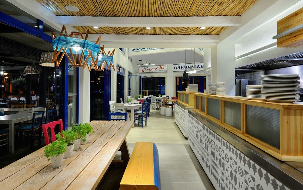 塞浦路斯"Derlicious"餐厅，爱琴海风格浓郁