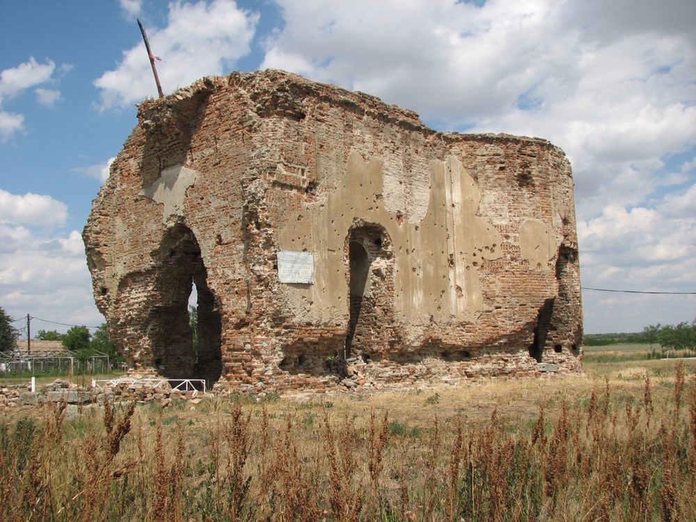 The Restoration of the Monastery Church Maxineni