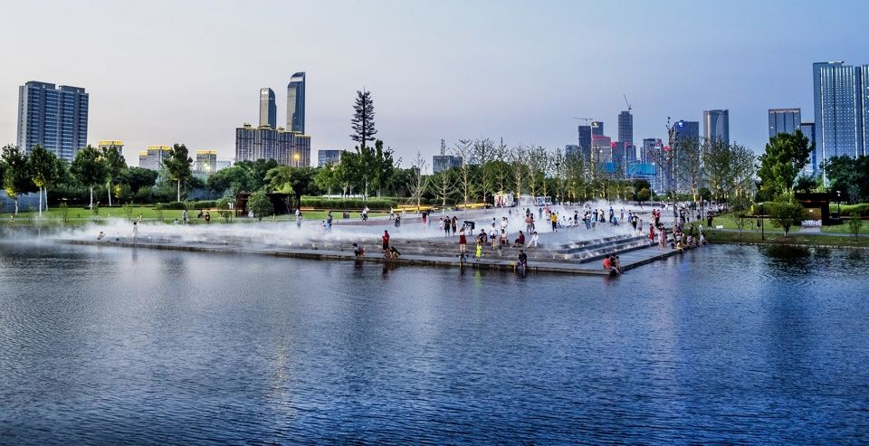 南京河西生态公园 | 水文化复兴的城市滨水空间
