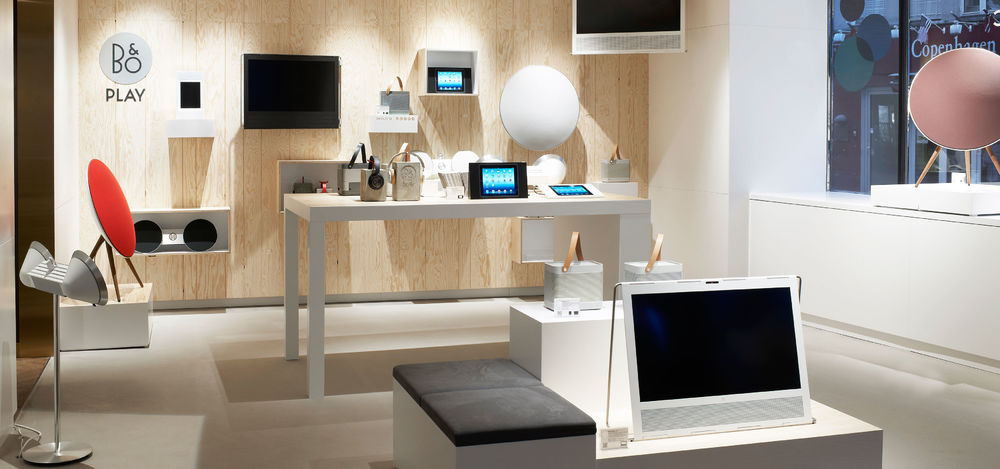 B&O PLAY 零售概念店——原木与高科技的碰撞