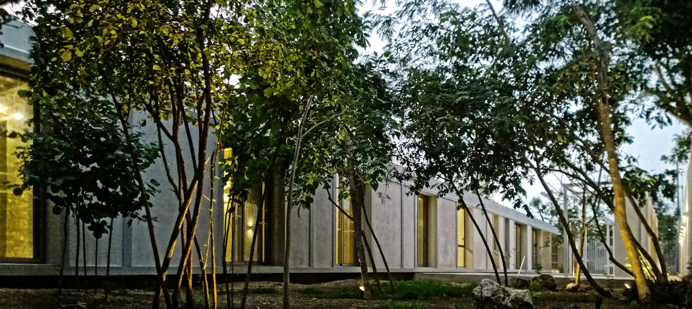 线性住宅的室内外一体化设计