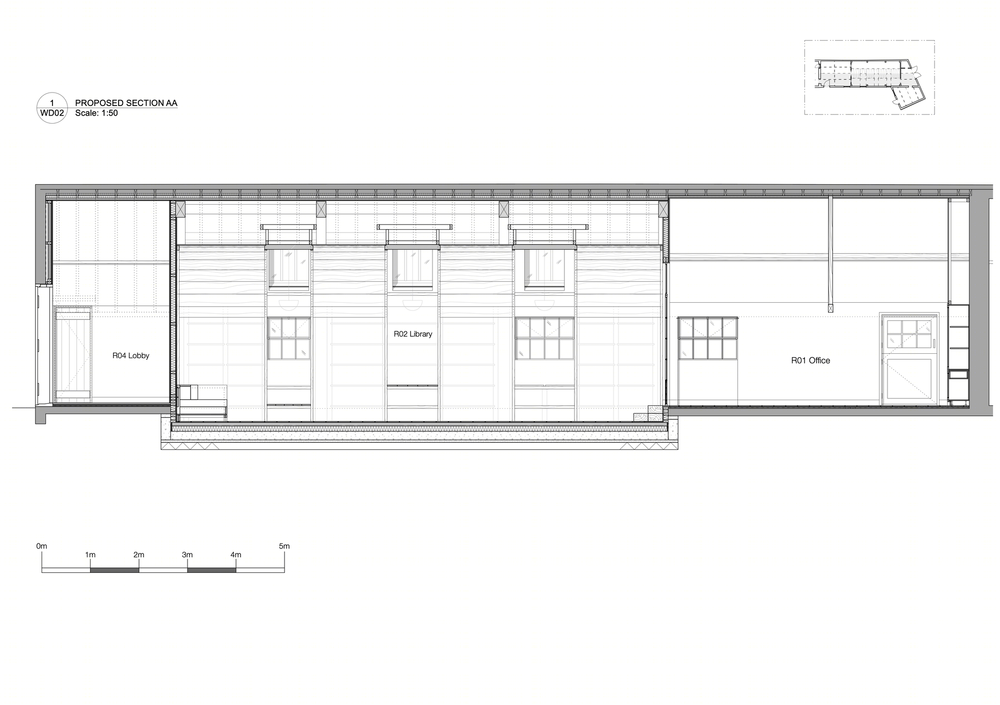 Crawshaw Architects 打造乡村图书馆，从牛棚到知识的华丽蜕变