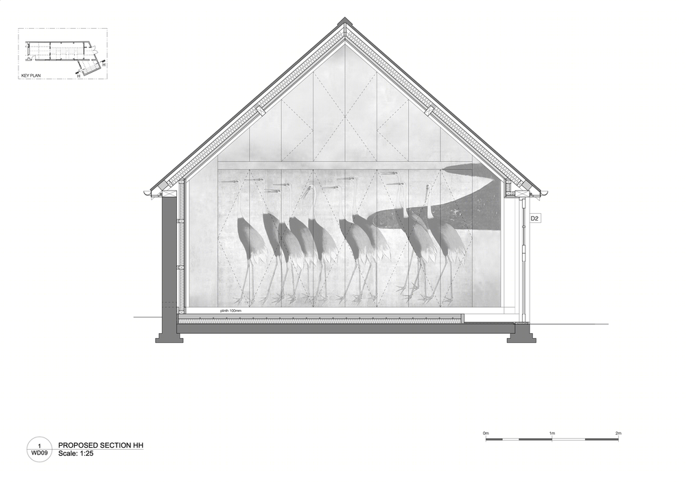 Crawshaw Architects 打造乡村图书馆，从牛棚到知识的华丽蜕变